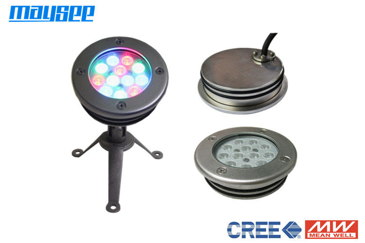 36W Открытый RGB LED Встраиваемые Пруд фары, изменения цвета СИД
